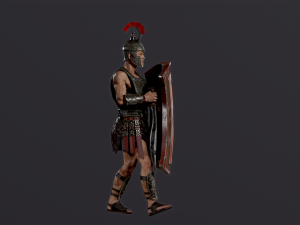 Roman legionary Modelo 3D
