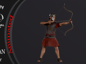 Roman Archer Modelo 3D