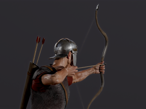 Roman Archer 3D 模型
