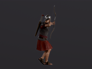 Roman Archer 3D 模型