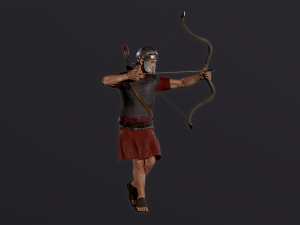 Roman Archer 3D 模型
