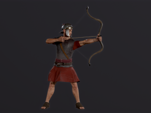Roman Archer 3D 模型