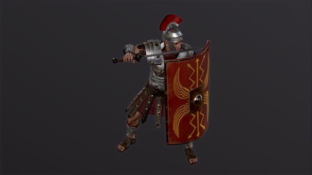 Roman Centurion 3D Model