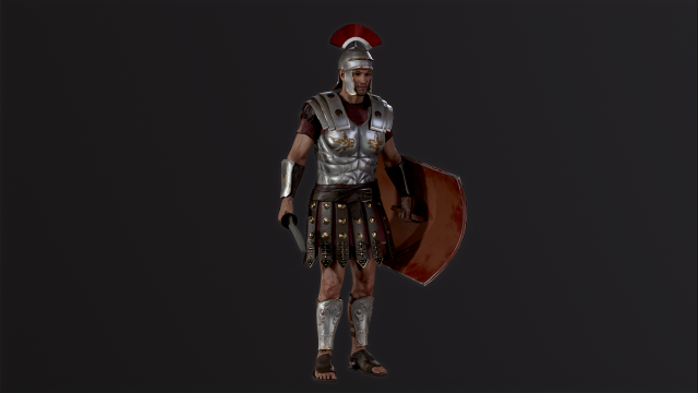 Roman Centurion 3D Model