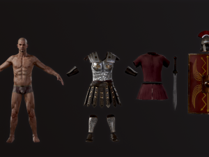 Roman Centurion Modelo 3D