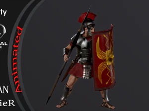 Romeinse soldaat 3D Model