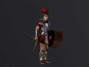 Roman Soldier 3D Model
