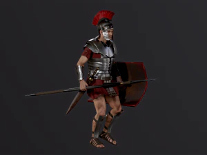 Roman Soldier 3D Model