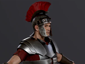 Roman Soldier 3D Model