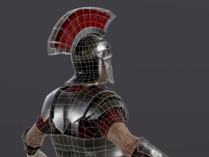 Roman Soldier 3D Model