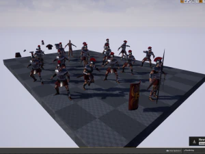 Roman Soldier 3D Model