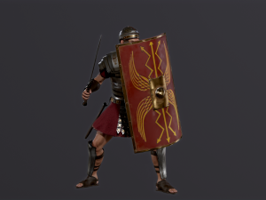 Roman soldier3 3Dモデル