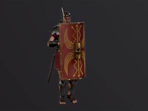 Roman soldier3 3Dモデル