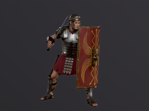 Roman soldier3 3Dモデル