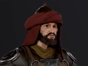 Persian Warrior 3D Model