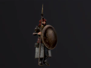 Persian Warrior 3D Model