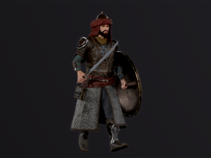 Persian Warrior 3D Модель
