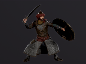 Persian Warrior 3D Модель
