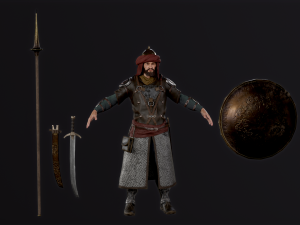 Persian Warrior 3D Модель