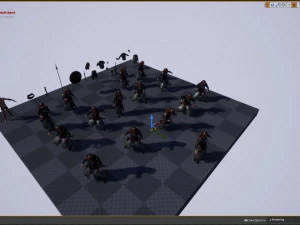 Persian Warrior 3D Model