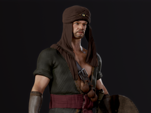 Persian Warrior2 Modelo 3D