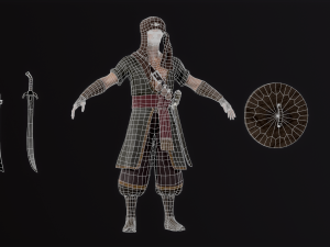 Persian Warrior2 Modelo 3D