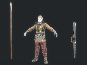 Persian 1 3D Model