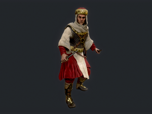 Persian 2 dagger Modelo 3D