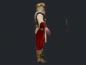 Persian 2 dagger Modelo 3D