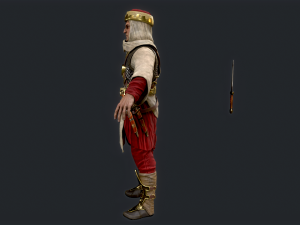 Persian 2 dagger Modelo 3D