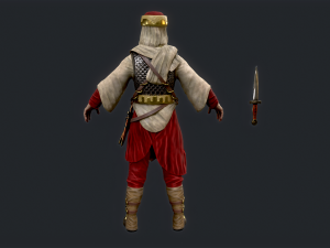 Persian 2 dagger Modelo 3D