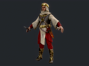 Persian 2 dagger Modelo 3D