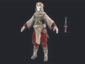 Persian 2 dagger Modelo 3D