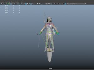 Persian 3 archer 3D Model