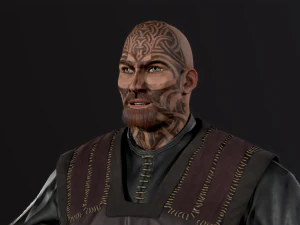 Viking A pose 3D Model