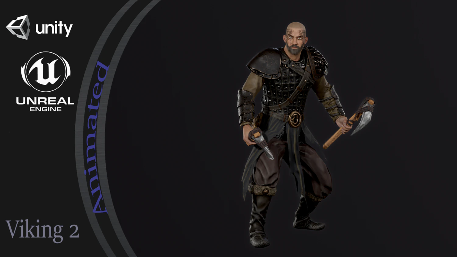 Viking 2 3D Model .c4d .max .obj .3ds .fbx .stl .blend 
