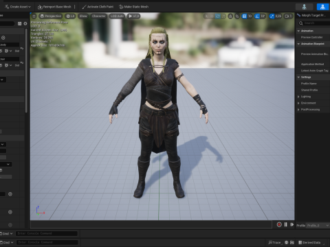 Viking 5 woman Berserker Modelo 3D