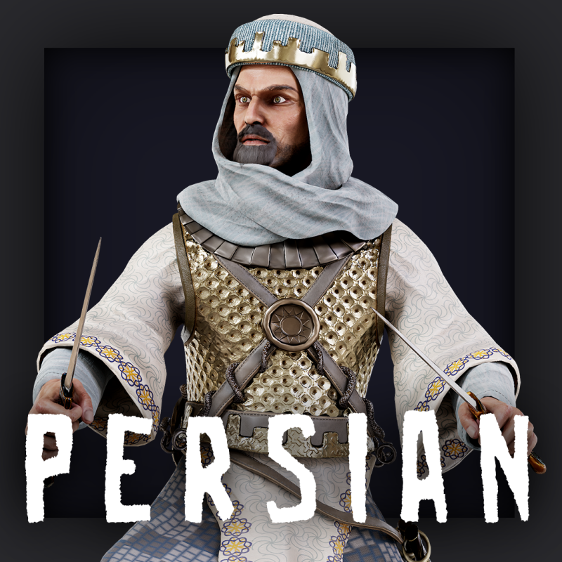 PERSIAN R2 Hashashin 3D Model .c4d .max .obj .3ds .fbx .stl .blend 