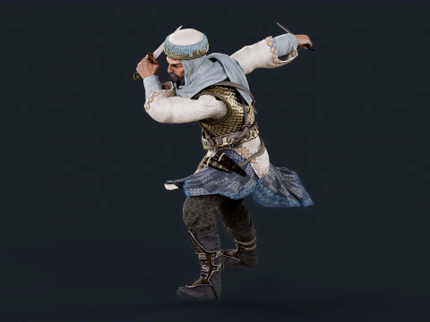 PERSIAN R2 Hashashin 3D Model