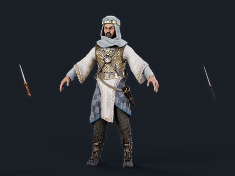 PERSIAN R2 Hashashin 3D Model