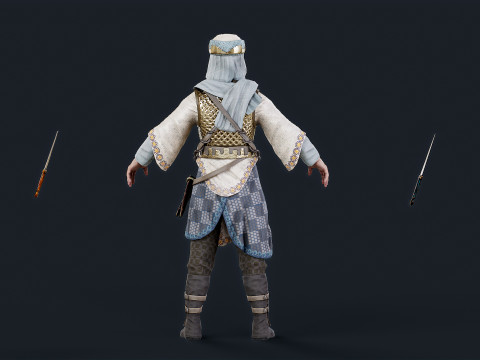 PERSIAN R2 Hashashin 3D Model
