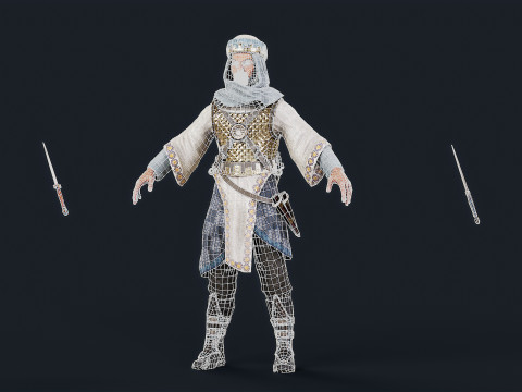 PERSIAN R2 Hashashin 3D Model