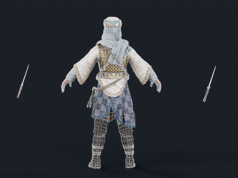 PERSIAN R2 Hashashin 3D Model