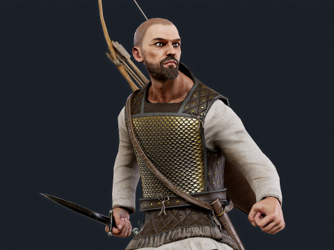 PERSIAN 3 ARCHER 3D मॉडल