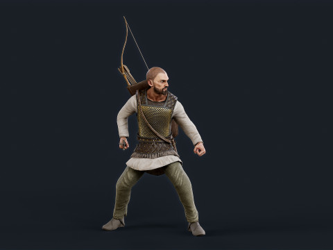 PERSIAN 3 ARCHER 3D मॉडल