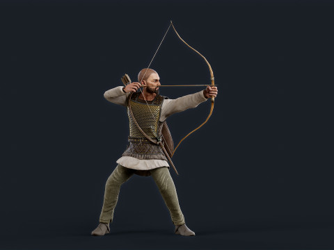 PERSIAN 3 ARCHER 3D मॉडल