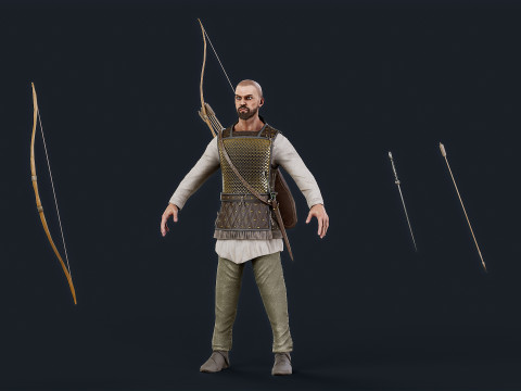 PERSIAN 3 ARCHER 3D मॉडल