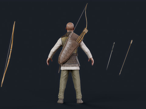 PERSIAN 3 ARCHER 3D मॉडल
