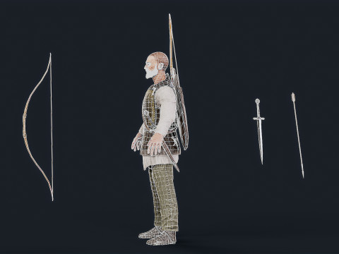PERSIAN 3 ARCHER 3D मॉडल
