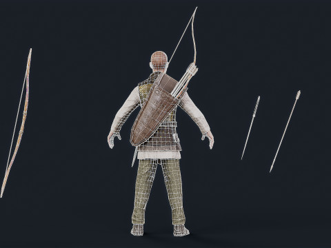 PERSIAN 3 ARCHER 3D मॉडल